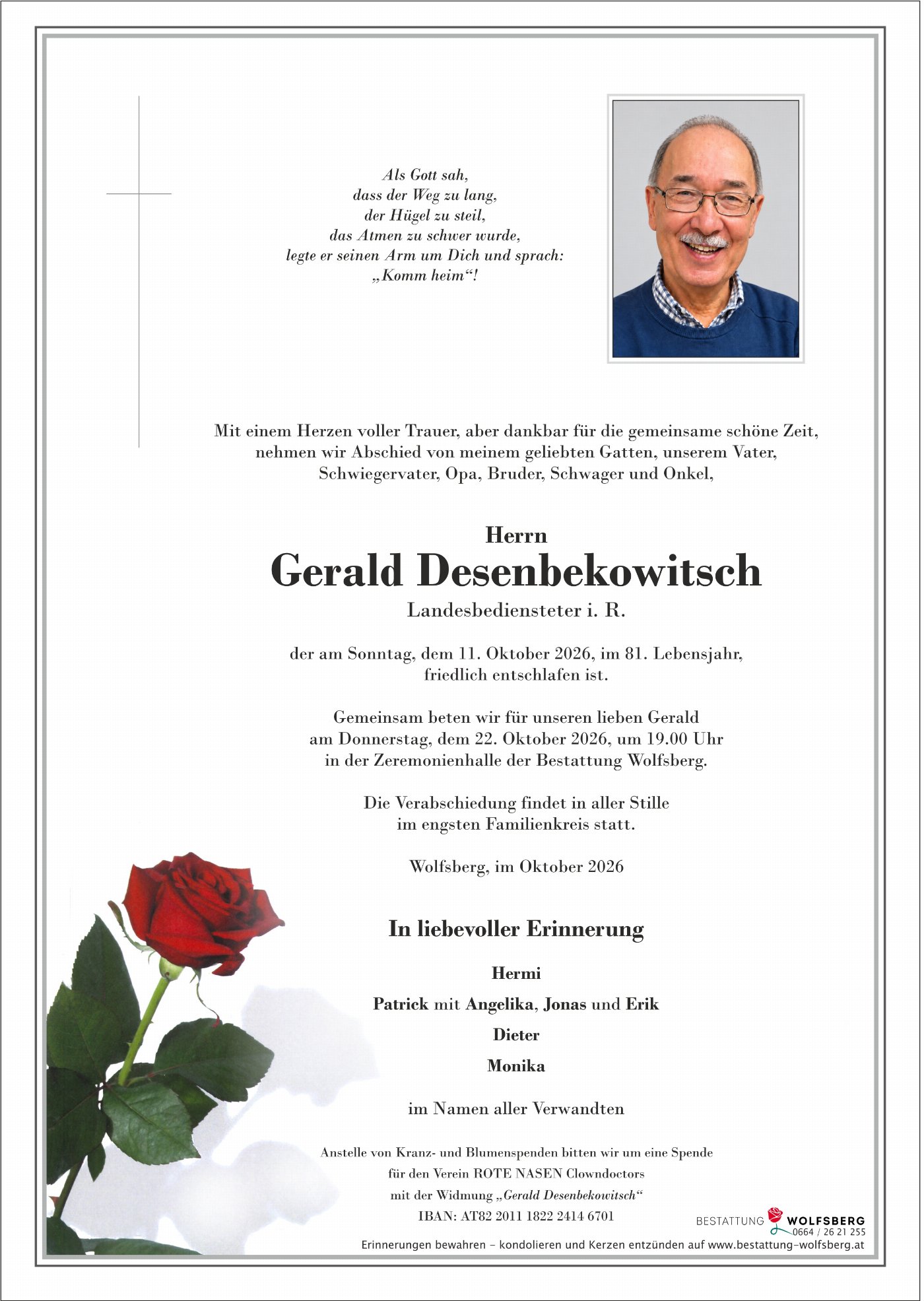 Parte von Gerald Desenbekowitsch