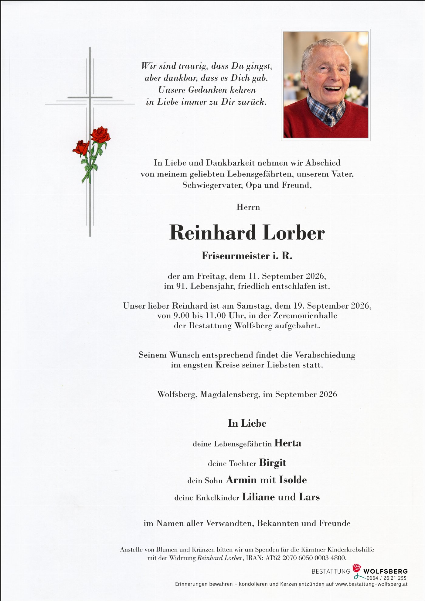 Parte von Reinhard Lorber