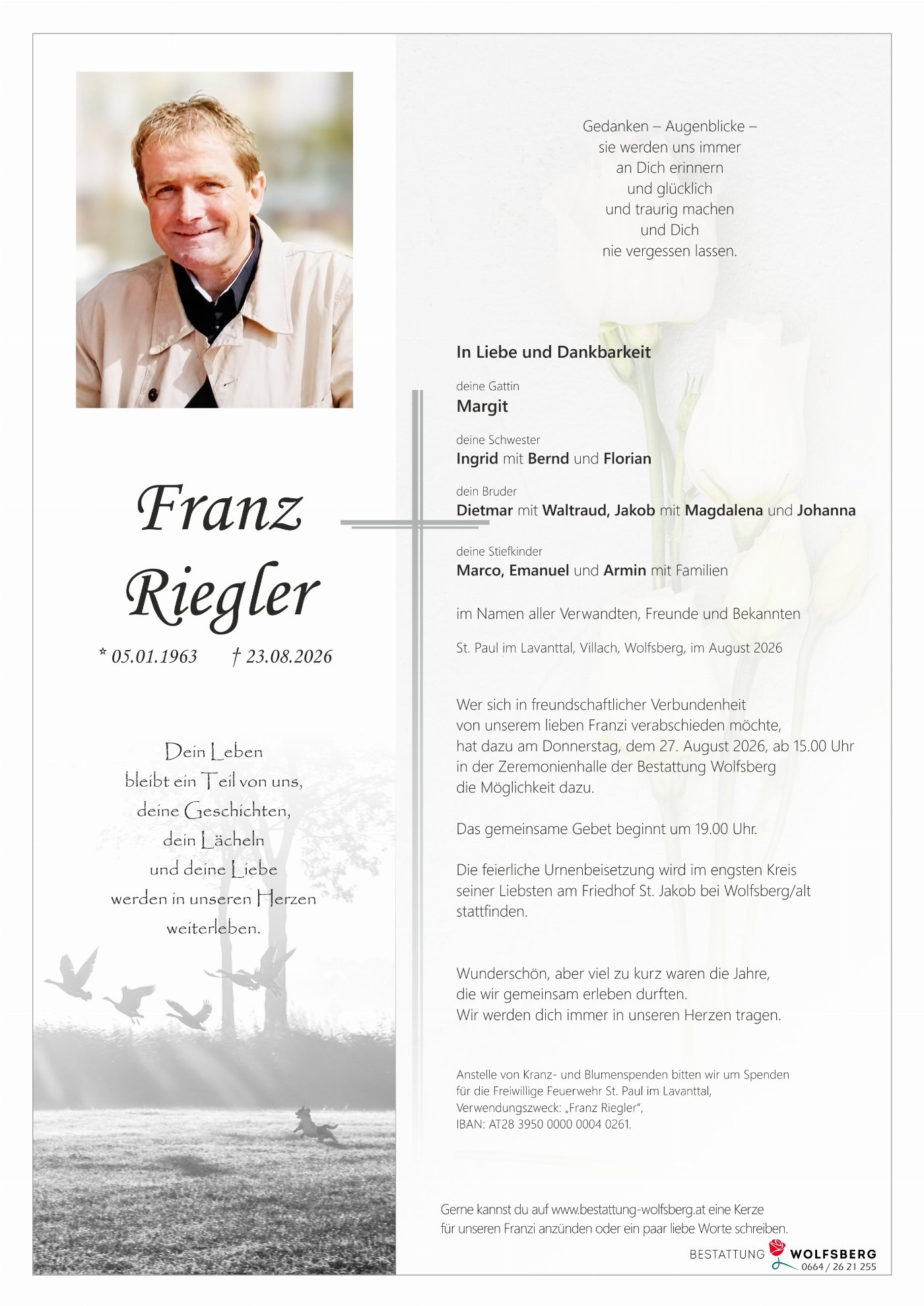 Parte von Franz Riegler