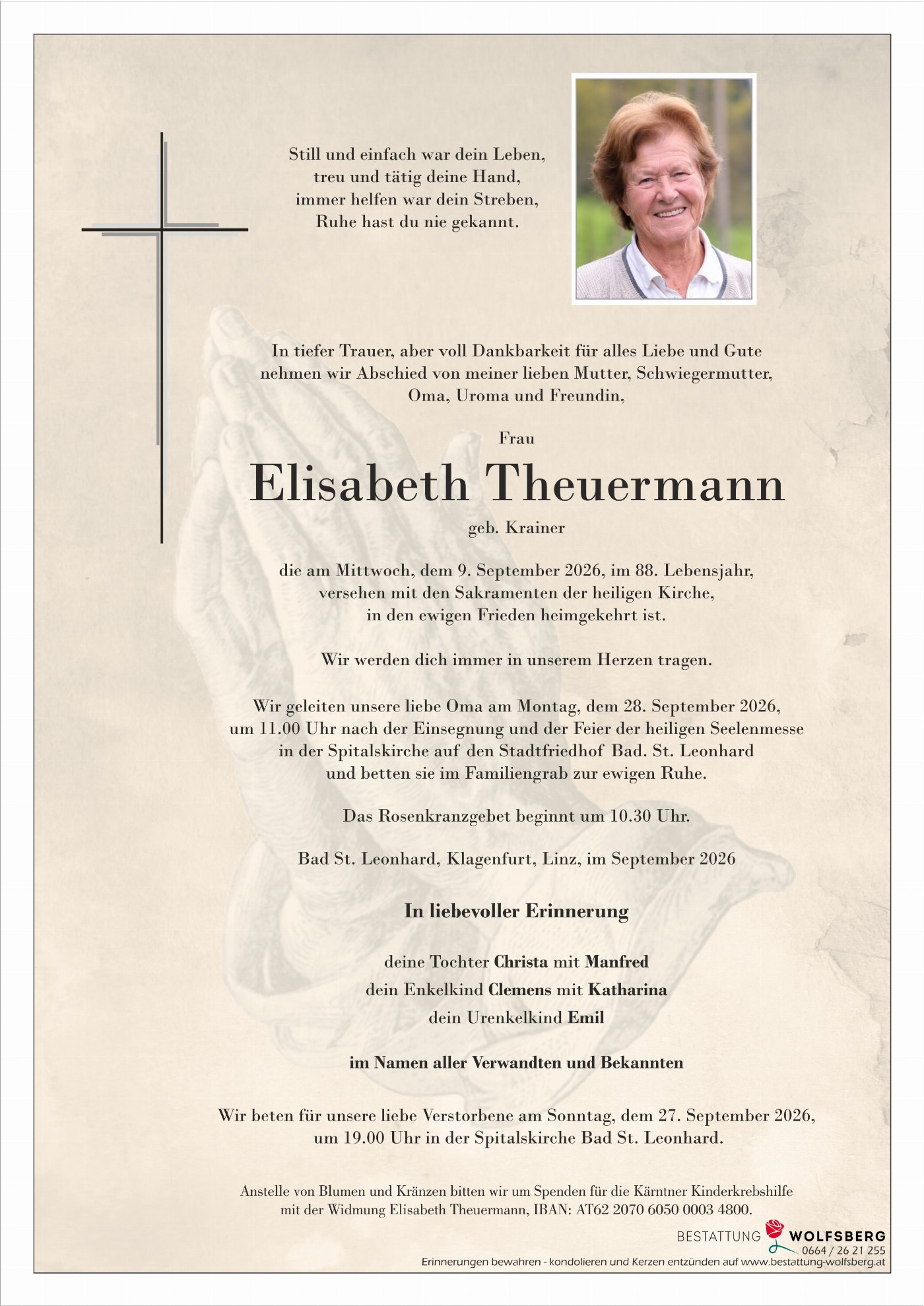 Parte von Elisabeth Theuermann