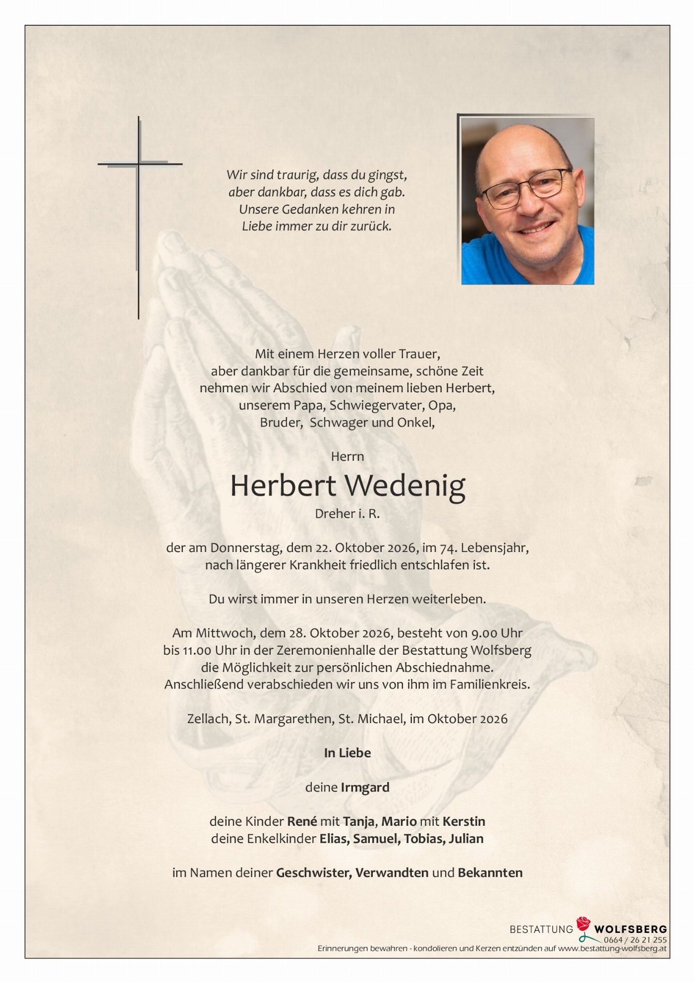 Parte von Herbert Wedenig