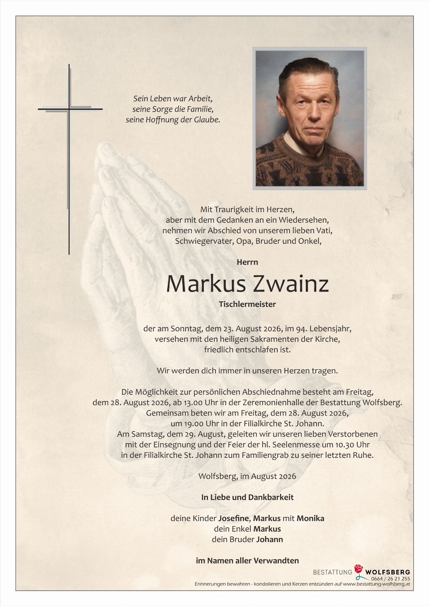 Parte von Markus Zwainz